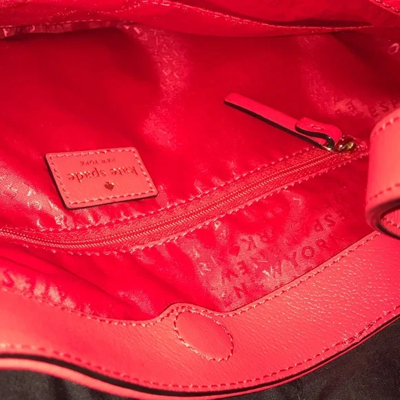 Kate Spade NWT Primrose Hill Goldie Satchel in Geranium - HOST PICK! 🏆 - Picture 13 of 15